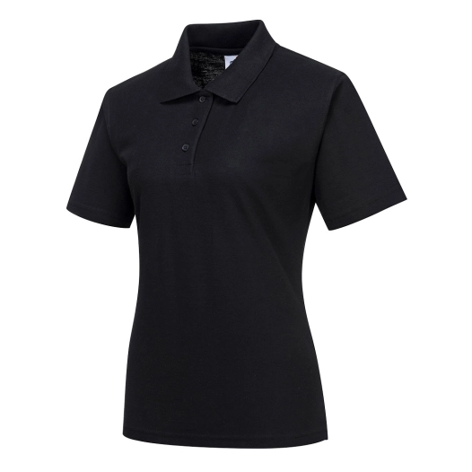Polo Femme Naples couleur : Noir taille XL - PORTWEST