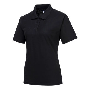 Polo Femme Naples couleur : Noir taille XL - PORTWEST