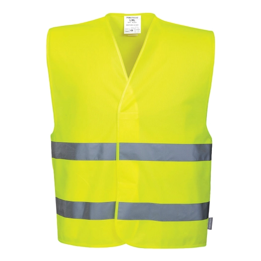 Gilet Double bande couleur : Jaune taille 4X/5X - PORTWEST