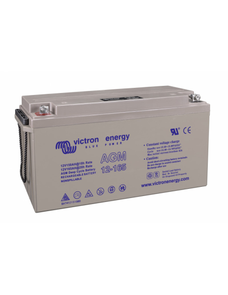 Batterie GEL Victron 165Ah Longue durée de vie, décharge profonde - Victron Energy