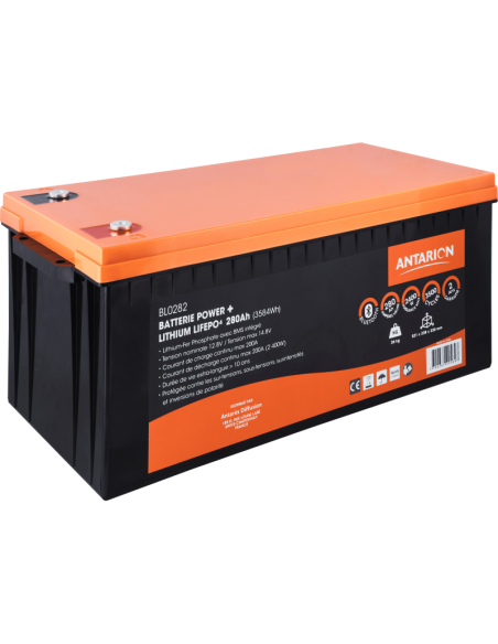 Batterie Lithium 280Ah POWER + ANTARION Bluetooth - Antarion