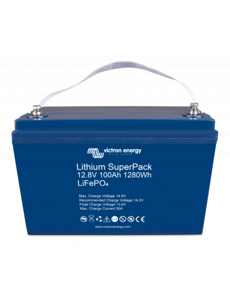 Batterie Victron Superpack 100Ah Lithium-ion tout-en-un avec BMS intégré - Victron Energy