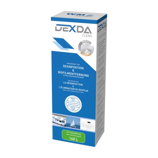 DEXDA CLEAN (250 ml) pour des réservoirs jusqu‘à 160 litres AQUATEC - WM Aquatec