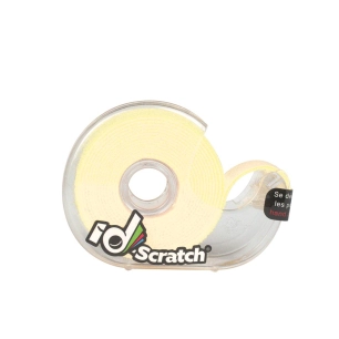bande ruban auto-agrippant - bobine 2m x 2cm - couleur blanche