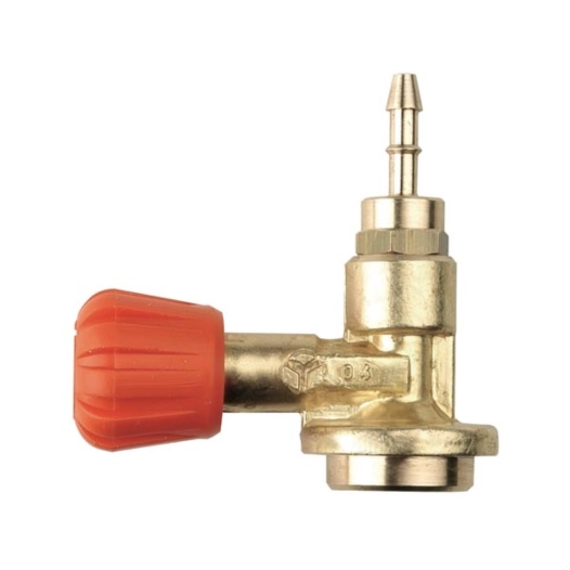 oxyturbo - robinet à gaz - rouge