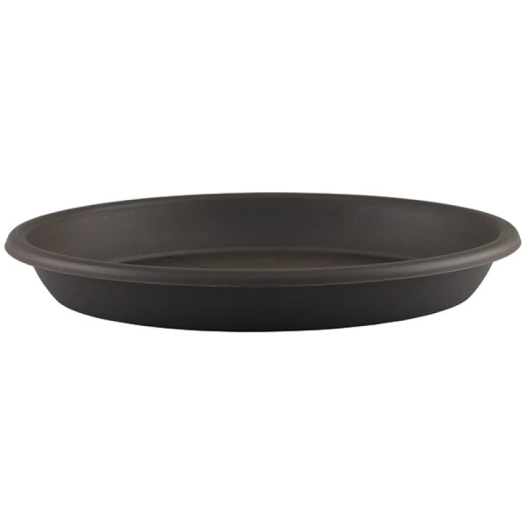 Soucoupe ronde 26cm anthracite - EDA