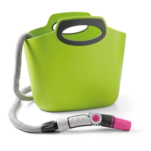 Kit Tuyau Extensible Aquapop 30m Avec Panier Plastique Couleur Lime Gf80287603 Gf - GF
