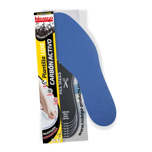 6 Semelle Intérieure De Pied En Carbone Actif De Luxe Découpée Hidalgo - HIDALGO