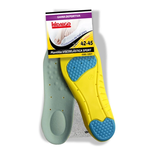 6 Semelle Intérieure Pour Chaussures Viscoesport T: 42-45 Hidalgo - HIDALGO