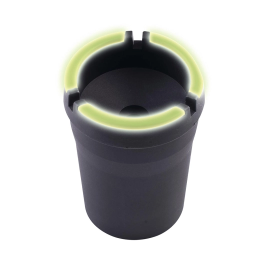 4 Cendrier Noir Photoluminescent - MARCA