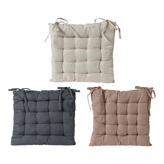 Coussin De Chaise De 40x40x6cm Couleurs Variées 832846