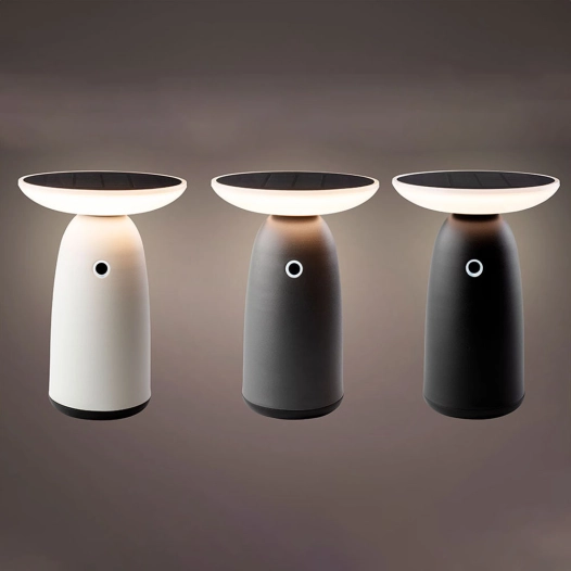 Lampe Solaire Avec Allumage Tactile De 22cm Couleurs Variées 897850