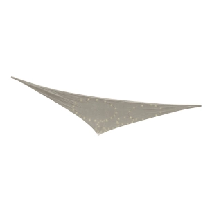 Auvent D'occultation Avec Led Solaire Pour L'extérieur 300x300x300 Couleur Gris 899189