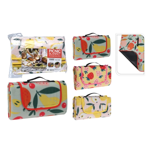 Couverture Pic Nic Modèles Assortis 150x200cm