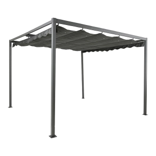 Pergola Pour L'extérieur 300x300x220cm Gris Anthracite 891705