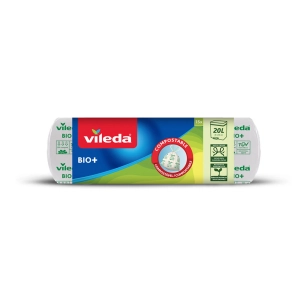 Sac Déchets Ecobag 100% Bio 20l 163223 Vileda - VILEDA