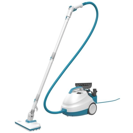 NETTOYEUR VAPEUR MULTIFONCTION 2000W 4BARS DEBIT VAPEUR REGLABLE RANGE ACCESSOIRES TETE PIVOTANTE 18