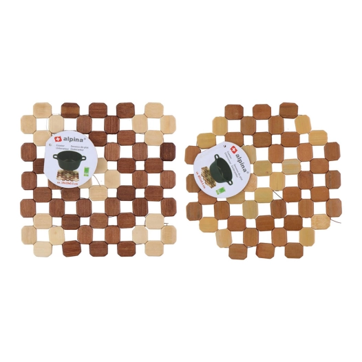 4 Tapis Ø21 X 0,5cm Alpina - ALPINA