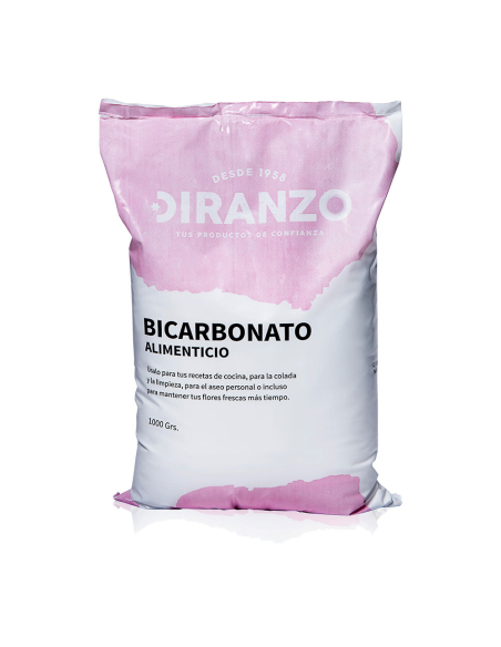 Bicarbonate de Soude Diranzo 1kg Agent levant naturel et nettoyant polyvalent - DIRANZO