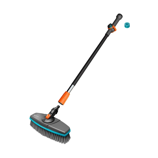 Balai De Lavage Avec Manche En Poils Doux Avec Poignée Et Savon Babs 18826-20 - GARDENA