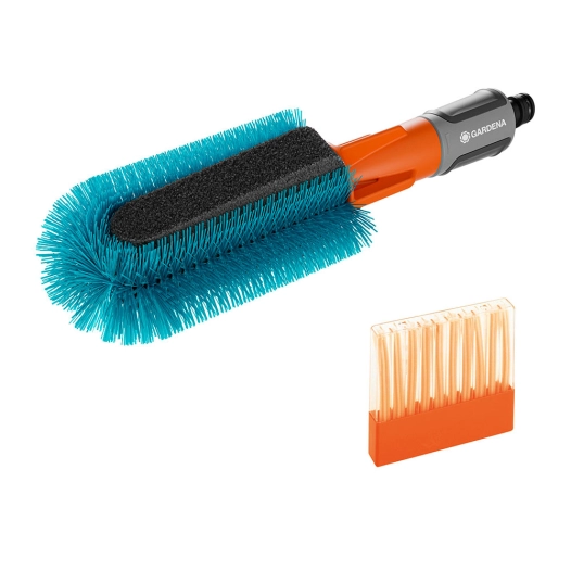 Kit Brosse Et Savon De Nettoyage Pour Vélos Gardena 18865-34 - GARDENA