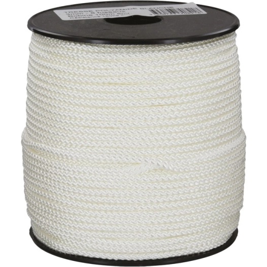 drisse nylon blanc 3mm /250m
