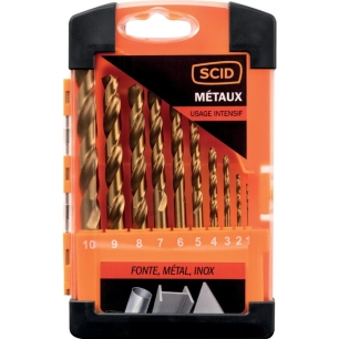 coffret forets titane 10 pcs