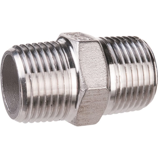 mamelon inox hexagonal 15x21