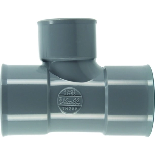 Raccord pied biche pvc 87°ff 50x40x50