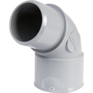 coude pvc 67° mf 4 100