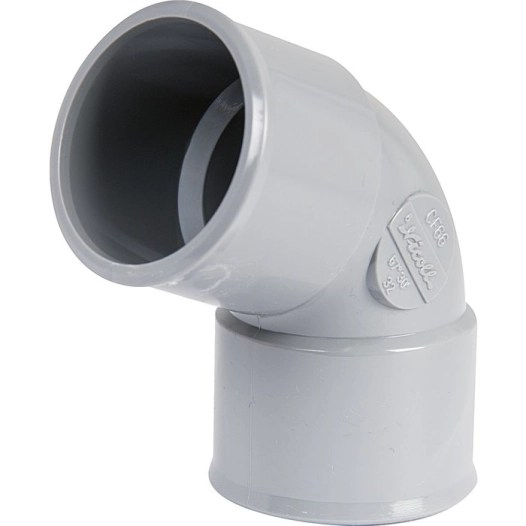 coude pvc 67° ff 4 100