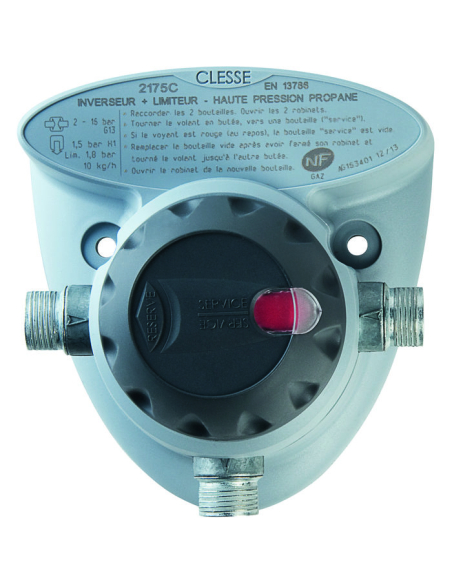 Détendeur Inverseur Clesse Régulation automatique du gaz, haute capacité - Clesse