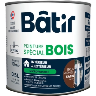p/bois sat 0,5l brun n ral8011