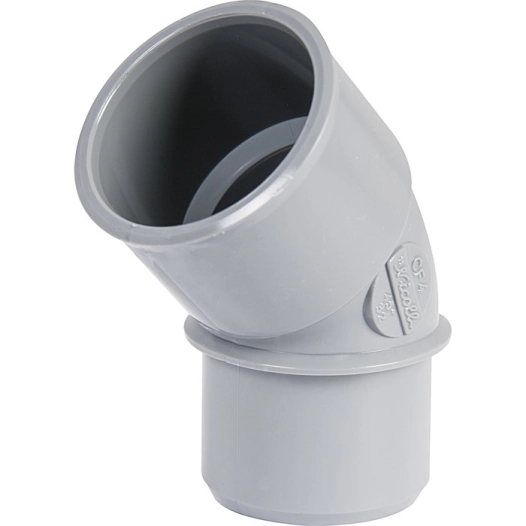 coude pvc 45° mf 100