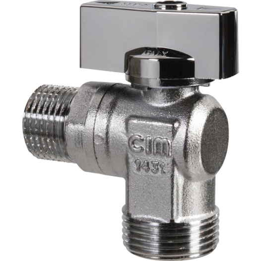 Robinet de machine à laver 1/4 tour 15x21-20x27