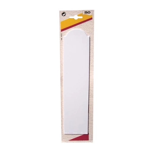 Plaque propreté adhésive blanc x2 sc - ISO