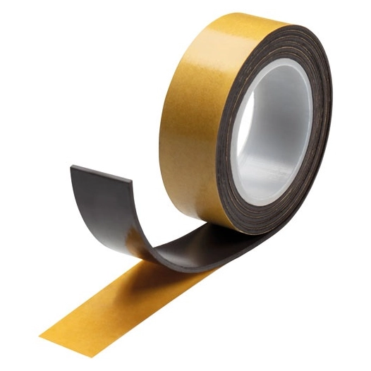 Bande magnétique adhésive 19mm x 1m - INOFIX