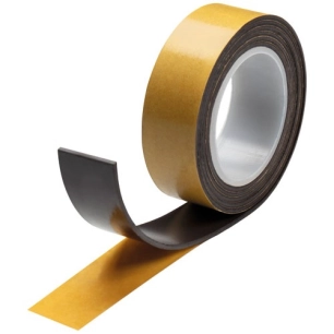 Bande magnétique adhésive 19mm x 1m - INOFIX