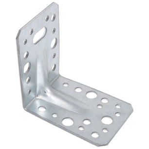 Equerre ass.renfor regl. 105x90x105x25 galva - AFBAT