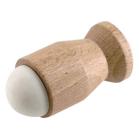 Butoir mural bois 60mm à visser blister - VYNEX