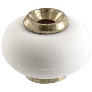 Butoir sol laitonné d.30mm h.22mm blister - VYNEX