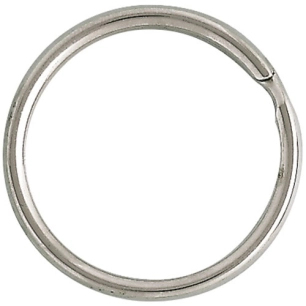 Anneau brisé acier nickelé Øint.22mm blister 10 - CHAPUIS