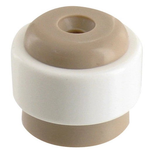Butoir sol plastique beige d.35mm blister de 1 - VYNEX
