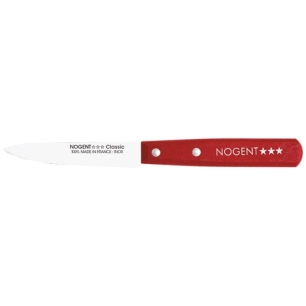 20 Couteau Office 9 cm Rouge Cerise - Classic Bois - NOGENT