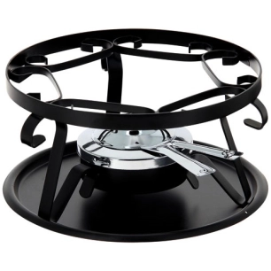 Réchaud à fondue - Métal noir - TABLE ET COOK