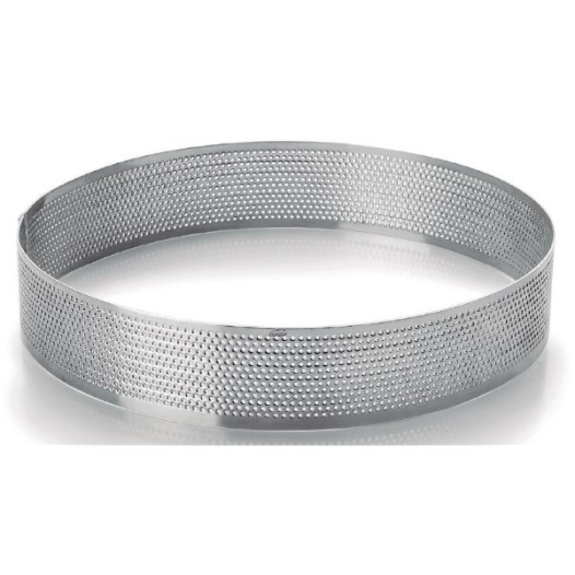 Cercle à tarte rond perforé 24 cm - LACOR