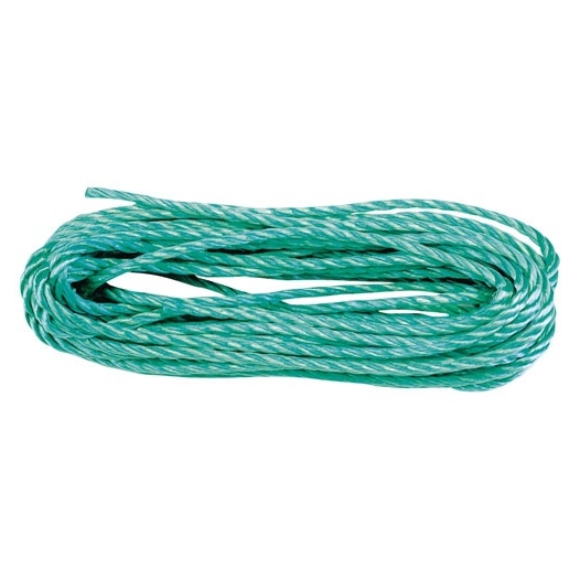 Corde polypropylène torsadée verte Ø8mm 25m uc1 - CHAPUIS