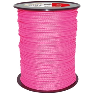 Corde polypro. tressée rose Ø1.5 mm bobine 200m - CHAPUIS