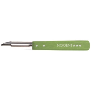 20 Éplucheur 2 tranchants Vert Olive - Classic Bois - NOGENT