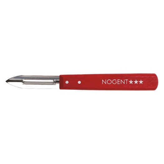 20 Éplucheur 2 tranchants Rouge Cerise - Classic Bois - NOGENT